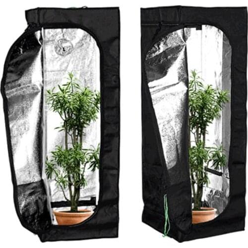 40*40*120cm Grow Tent 600D Mylar Indoor Home Hydroponics Plant Growing Box House no include LED Light