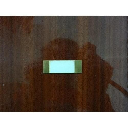 Parallel Double Crystal Piezoelectric Plate, Ceramic :30mmx10mmx0.3mm; Base Plate50mmx10mmx0.3mm