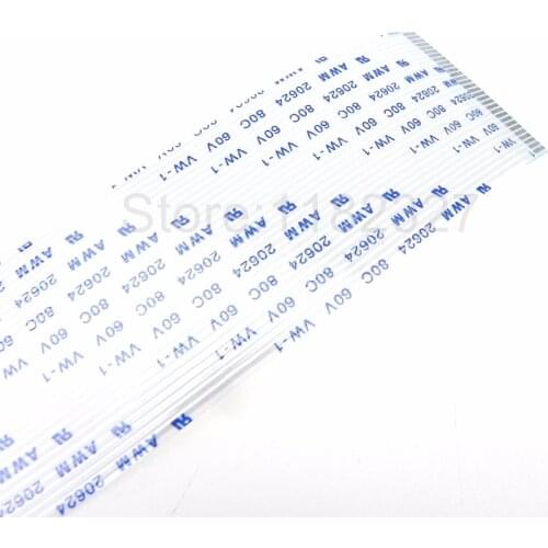 High Quality Flat Flex Cables AWM 20624 80C 60V VW-1 30pin 1.0mm pitch same side contact A type 800mm length FFC cable