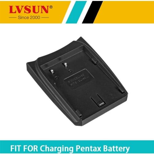 LVSUN D-LI90 DLI90 Chargeable Battery Adapter Plate Case for Pentax K-7 K-7D K-5 K-52 645D K5IIS K5II K01 K3 Battry Charger