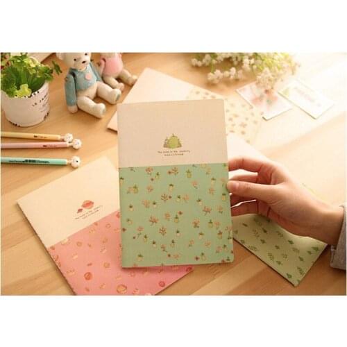 1pcs Korean version of stationery simple creative memory of soft noodles copy medium notebook wholesale