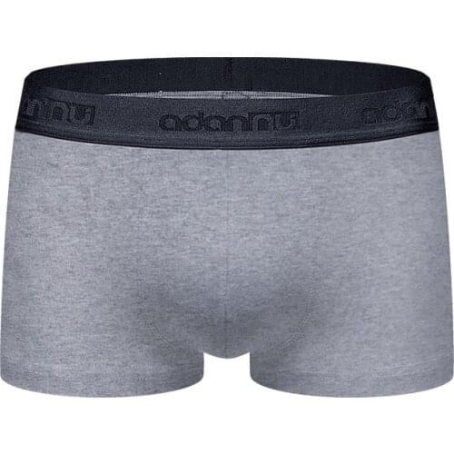 2020 ORLVS Brand Shorts Mens Underwear Soft Boxers Cotton Boxer Men Solid Boxer Shorts Boxers Mens Narrow