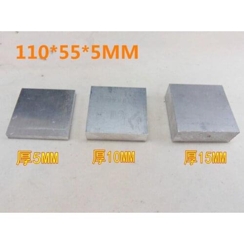 Free Ship 110*55*5mm Aluminum Radiator/Aluminum Radiator Panels for Thermoelectric Cooler Guide Cold Plate Cooler Heating Panel