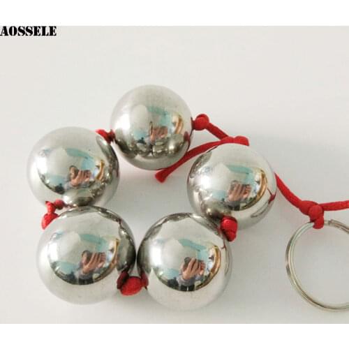 Anal Balls Stainless Steel Anal Beads Butt Plug Metal Kegel Ball Vagina Ben Wa Balls Buttplug Sex Toys For Women/Men/Gay