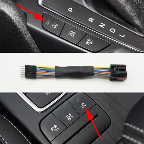 Automatic Stop Start Engine System Off Closed Control Sensor Plug Smart Stop Cancel For Ford Focus G4 2018 2019 2020 2021
