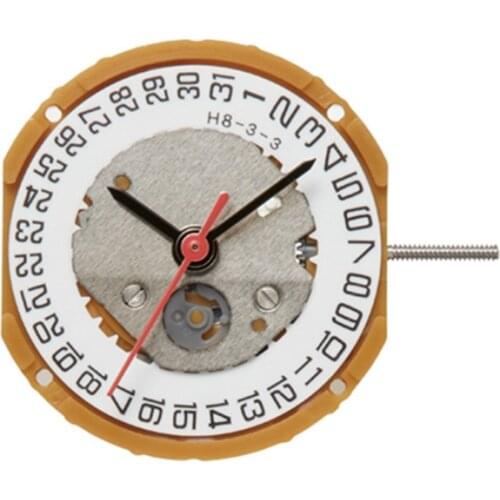 Watch movement accessories Japan new original GN10 quartz movement three pin single calendar rod without battery