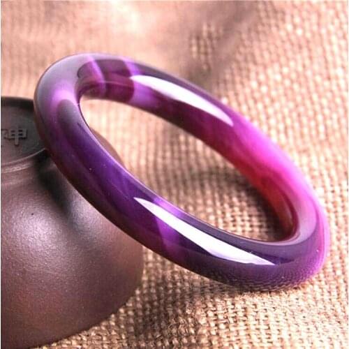 Pure natural ice, Purple Agate Bracelet, Amethyst Bracelet Red