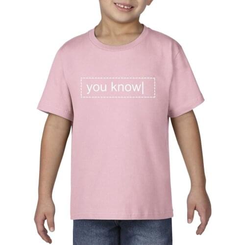 Kids T Shirts Merch Brian Maps You Know Print Childrens Spring Summer Short Sleeve 100% Cotton Fashion T-shirt Tops Boys Tees