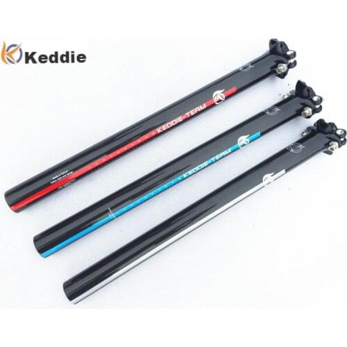 Keddieb Newest Mountain Bicycle Carbon Seatpost Road Carbon Fibre Bike Seatposts MTB Parts 27.2 30.8 31.6*350 400mm