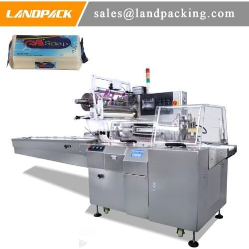 Multifunctional Automatic Soap Big Pouch Horizontal Flow Wrap Machine