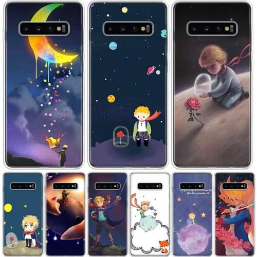 Cute Little Prince Fox Phone Case for Samsung Galaxy A51 A71 A50 A70 A40 A30 A20E A10 A01 A21 A41 M30S A6 A7 A8 A9 Plus + Cover