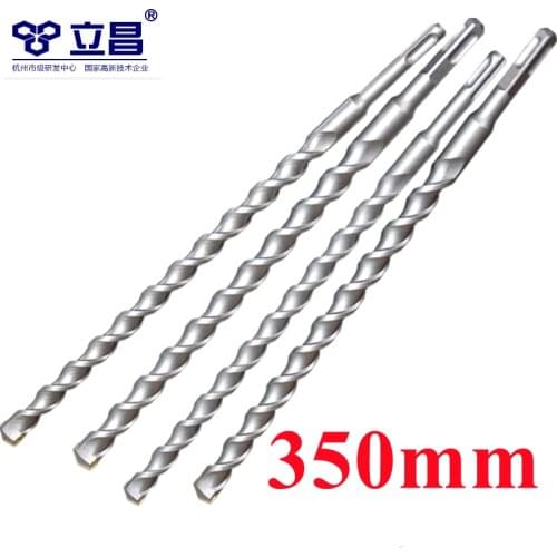 LICHANG Tools Long DrillL Bit Set Twist Alloy Wall Chaser for Concrete Metal Professional Impact Electric Hammer Hole Saw 350mm