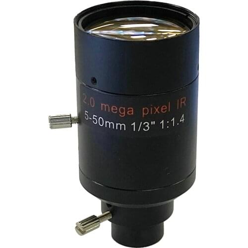 OpenMV3 4 Manual Zoom 2-million Pixel HD 5-50mm M12 M14 Interface Straight-in Camera Lens