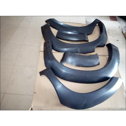 Osmrk Car Fender Flares Arch Wheel Eyebrow Protector/mudguard Sticker for Toyota hilux vigo 2004-2014, 6pcs