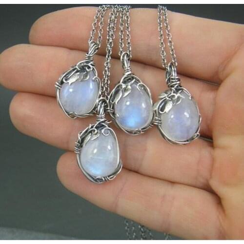 Pendant Necklace Silver Color Chain Crystal Necklaces For Women Female Fashion Jewelry Gifts For Girl Necklace Accessories