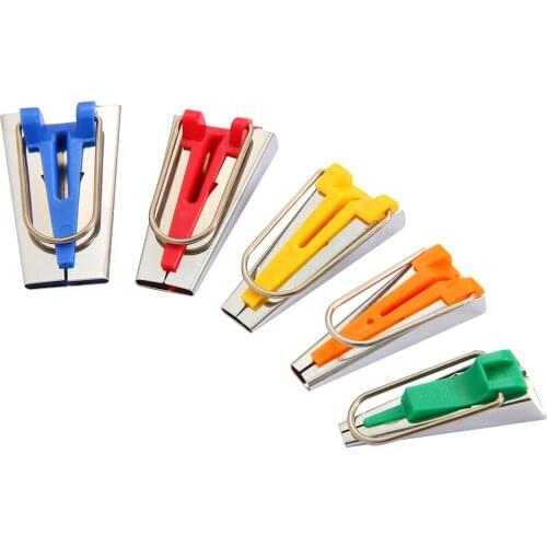 5 sizes Sewing Accessories Bias Tape Makers - 5 size 25mm 18mm 12mm 9mm 6mm Sewing Quilting Hemming Sewing Tools