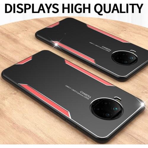 Luxury Bumper Ultra Thin Shockproof Matte Aluminum Metal Phone Case For Xiaomi Redmi Note 9S 9 8 8T Pro Max Back Cover Fundas