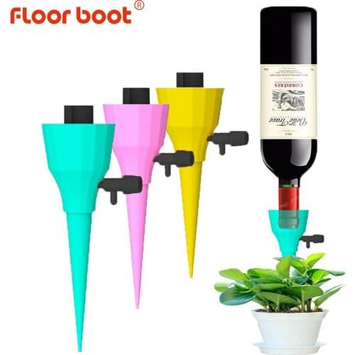 Floor boot 1pcs drip irrigation auto watering nozzles for plastic bottles Water Device Constant pressure Adjustable garden plant