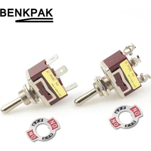 Shande Grade Quality 3flat pin toggle switch on-off-on