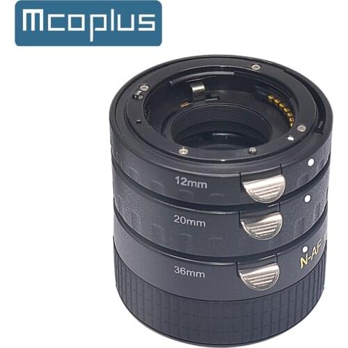 Mcoplus macro Auto Focus Macro Extension Tube Ring for Nikon D750 D7500 D7200 D5300 D3200 D3100 D750 D5600 D90 D80 DSLR Camera