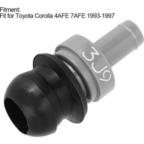 2Pcs/Set Car Engine PCV Vent Valve Grommet Seal 12204-15050, 90480-18001