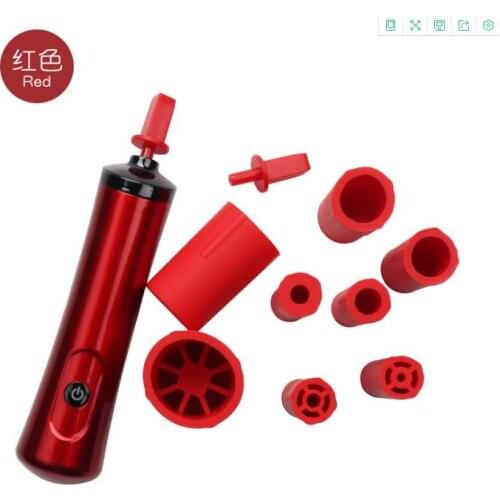 5 Seconds Fast Eyelash Glue Shaker Electric Wake-up Device for Eyelash Glue Tool Efficient Releasing Hands 6pcs Adapters Tool