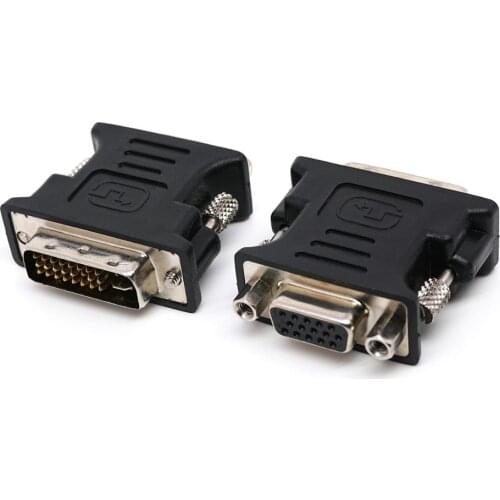 1080P DVI 24+5 Male to VGA Female Converter DVI-i to VGA adapter for Computer Laptop Graphics Cards Projector and Monitor