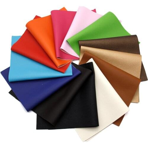 David accessories 20*33cm Plain Color Lychee Faux Synthetic Leather Fabric, DIY Hairbow Handbag Shoes Material,1Yc6321