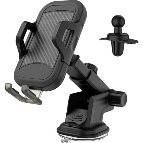 Dash Windshield Car Mount Phone Holder Desk Stand Smartphones Holder Universal Air Vent Adjustable Cradle Stand