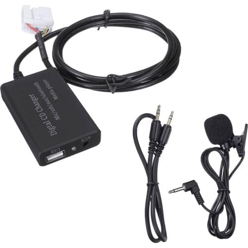 For Honda Accord Civic CRV 2006-2011 Car Bluetooth Module Hands-Free Stereo AUX Adapter Audio CD Converter Interface