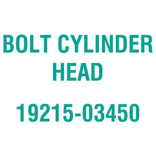 For Kubota 19215-03450 BOLT CYLINDER HEAD