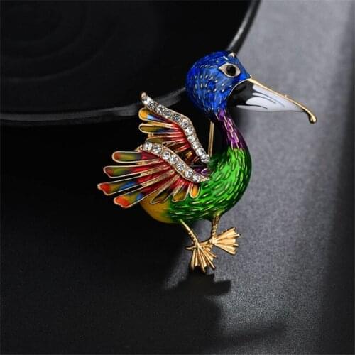 WWLB Brands Design Enamel Pin Toucan Bird Brooch pins animal Brooches for women wedding decoration Costume men badges jewelry