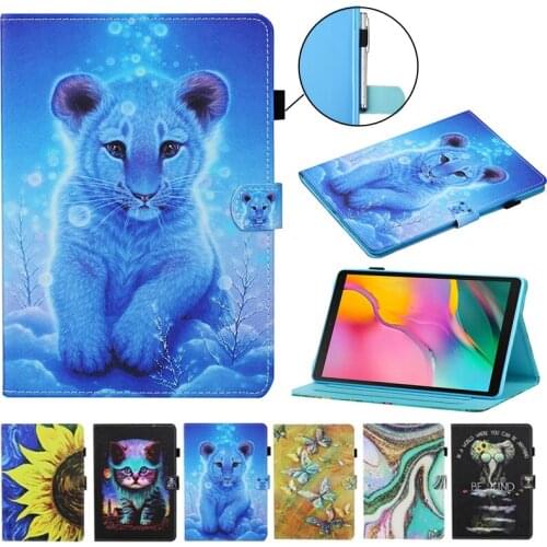 For Kindle Fire Hd 10 Stand Cover Kids Tablet Case Wallet Flip Stand Shell for All New Fire HD 10 Plus 2021 11th Generation Caqa