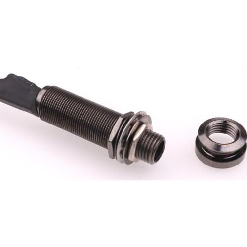 Black Kalimba Piezo Pickup with 6.35mm Endpin Jack for Percussion Lovers