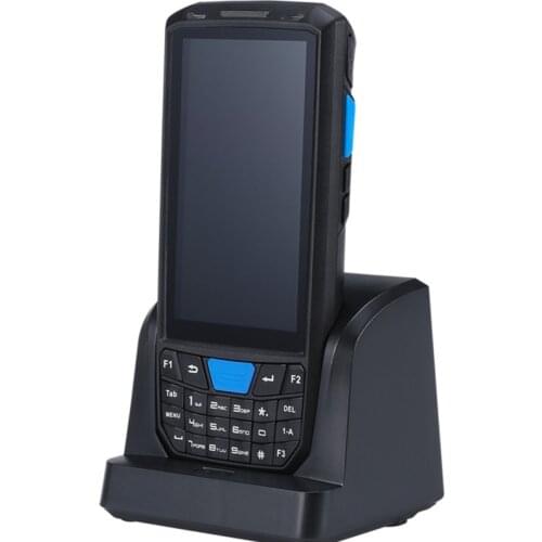 Android 8.1 PDA Barcode scanner 1D 2D QR code Honeywell Newland Scanner IP66 Wifi 4G 4.5'' screen keyboard NFC PDA Data Terminal