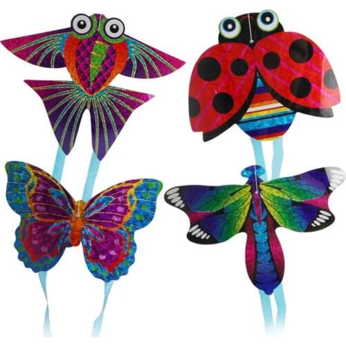 Mini Size Early Educational Butterfly Insect Pegasus airplanes Mini Kite Toys Kids Outdoor Parent-child Interactive Toy HOT