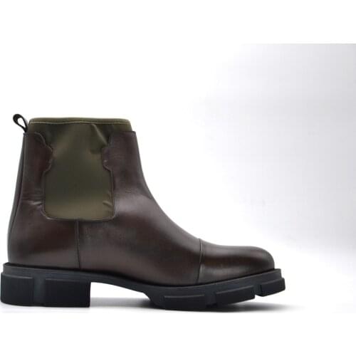 Mens Casual Boots Winter Men Casual Boots Leather Boots Daily Shoes