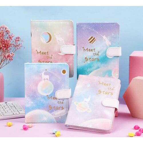 2021 New Cartoon Cute Full-color Illustration Hand Book Student Diary Full-color Inner Page Cheap Thickened Book Pu Face