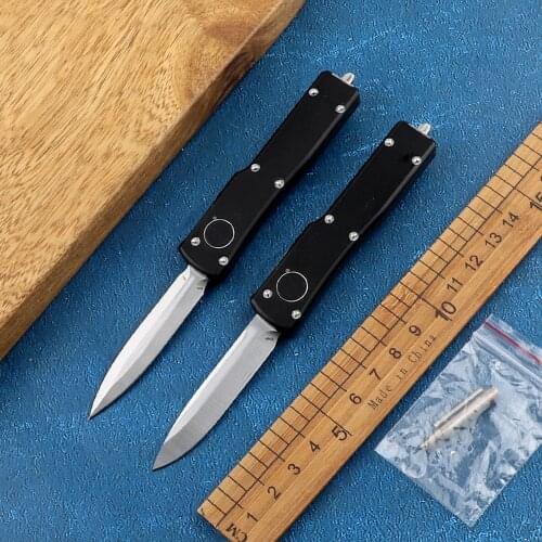 New pocket utx70 mini knife D2 blade aviation aluminum handle outdoor camping hunting tactics self-defense EDC multi-function to