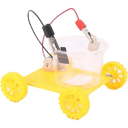 STEM Toy Salt Water Power Car Assembly Toy Educational Science Experiment Kit