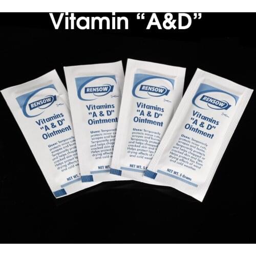 100Pcs Tattoo Vitamin Ointment Anti Scar Tattoo Aftercare Cream Permanent Makeup Accesories Professional Tattoo Supplies-B5