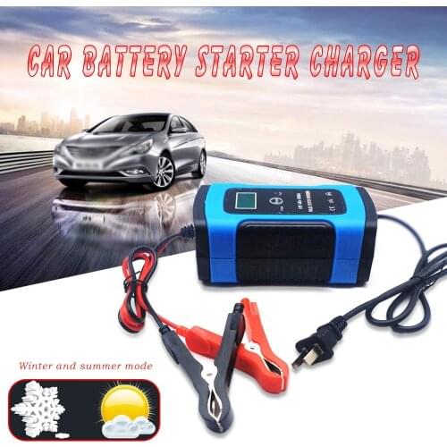 Universal 12V Portable 6A Car Battery Starter Charger Jump Power Bank Smart Auto Starting Device Portable Emergency Car Booster