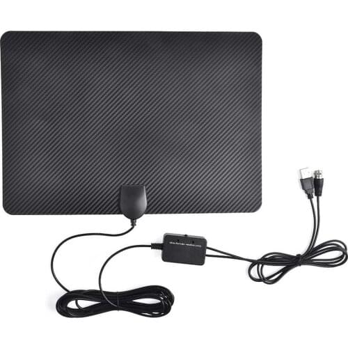 High Quality HDTV Antenna Indoor Amplified Digital TV Antenna ATSC Cable Support All Television