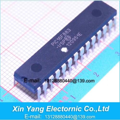 XIN YANG Electronic NEW ORIGINAL PIC16F883-I/SP PIC16F883 16F883-I/SP IC DIP Free shipping