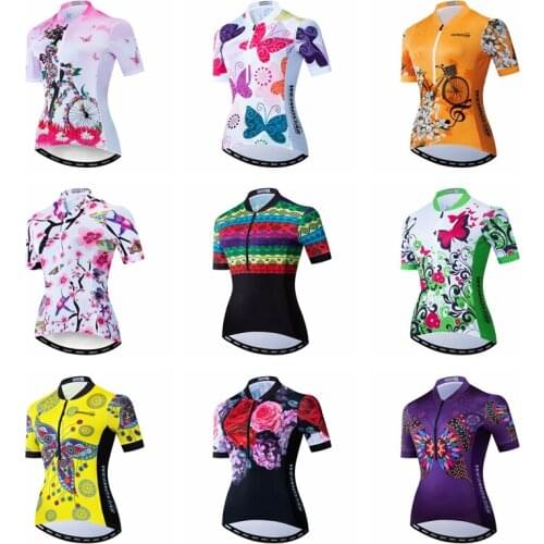 Weimostar Pro Team Cycling Jersey Women Summer Bike mtb Jersey Quick Dry Bicycle Shirt Racing Sport Cycling Wear Camisa Ciclismo