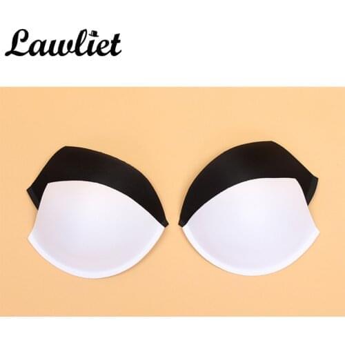 10 pairs A75/B75/C75/D75 sew in BRA CUPS Pads Push Up Swimwear Dress Corset Soft Foam ABCD B024