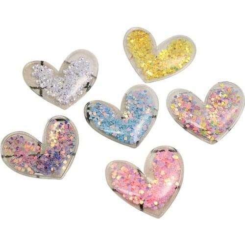 10pcs/lot PVC Jewerly Accessories For DIY Wedding Party Decoration Purpurina Para Manualidad
