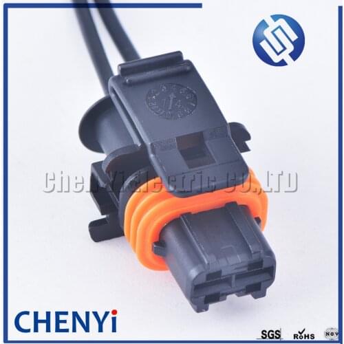 2 Pin female Auto waterproof connector 1928404072 1928403137 Common Rail Diesel Injector Generator Plug for Buick Chevrolet