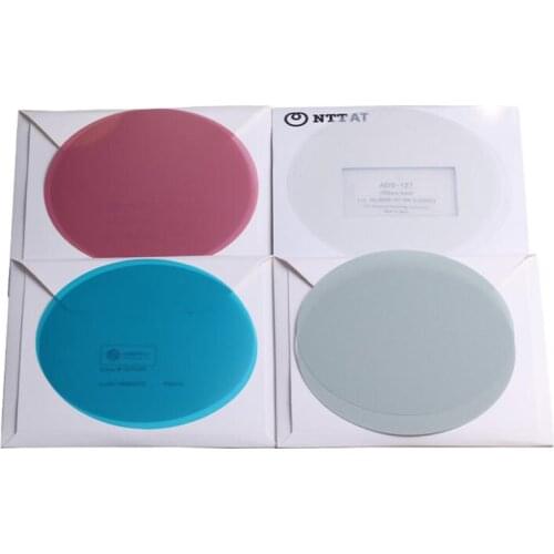 40PCS/bag 1U 3U 9U 30U Fiber Diamond fiber polishing sandpaper 127mm Fiber polishing paper fiber abrasive sheet supplies