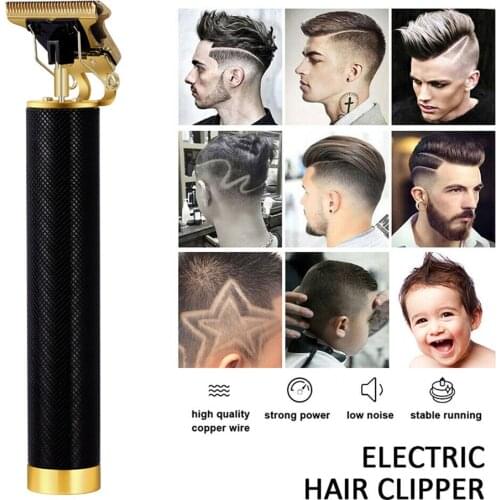 Rechargeable T9 Baldheaded Hair Clipper Trimmer For Men barber Cordless Shaver Beard Trimmer Professional Hair Cutting Machine